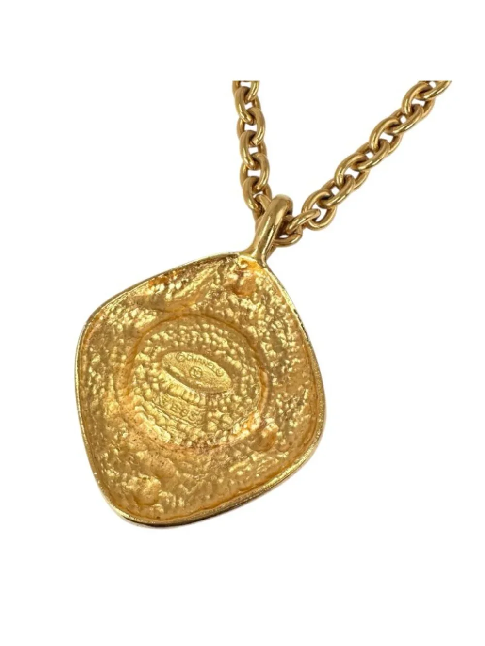 Chanel Long Chain Pearl Gold Plated Necklace
